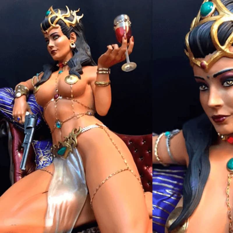 Kit modello assemblato con figura in resina in scala 1/24 Mars Princess Dejah Thoris non assemblato e non verniciato spedizione gratuita