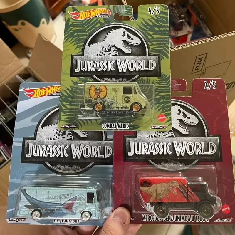 Nuova Offerta: Modellini Originali Hot Wheels Dlb45 Serie Pop Culture, Auto in Metallo Pressofuso, Collezione Jurassic World, Giocattoli Sorpresa, Regali