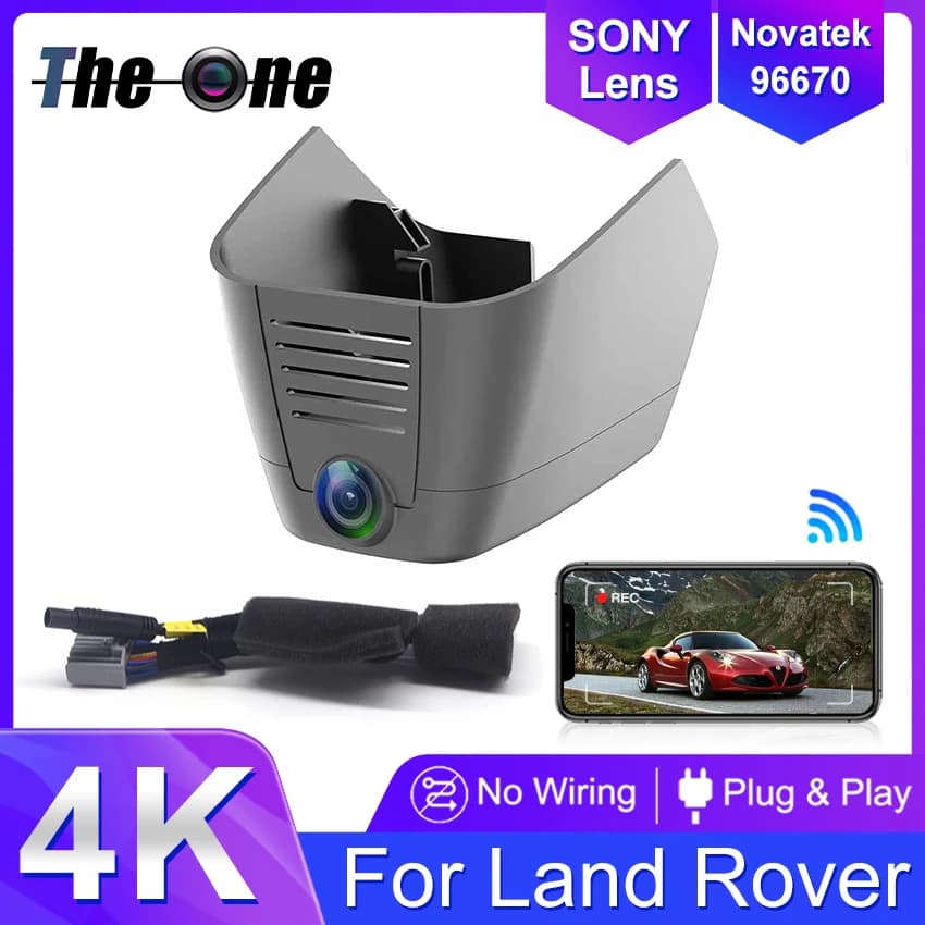 For Land Rover Range Rover Evoque (L551) 2016-2026 Plug and Play Dash Cam For Camera Auto Recorder Dashcam Wifi Auto Dvr Registration