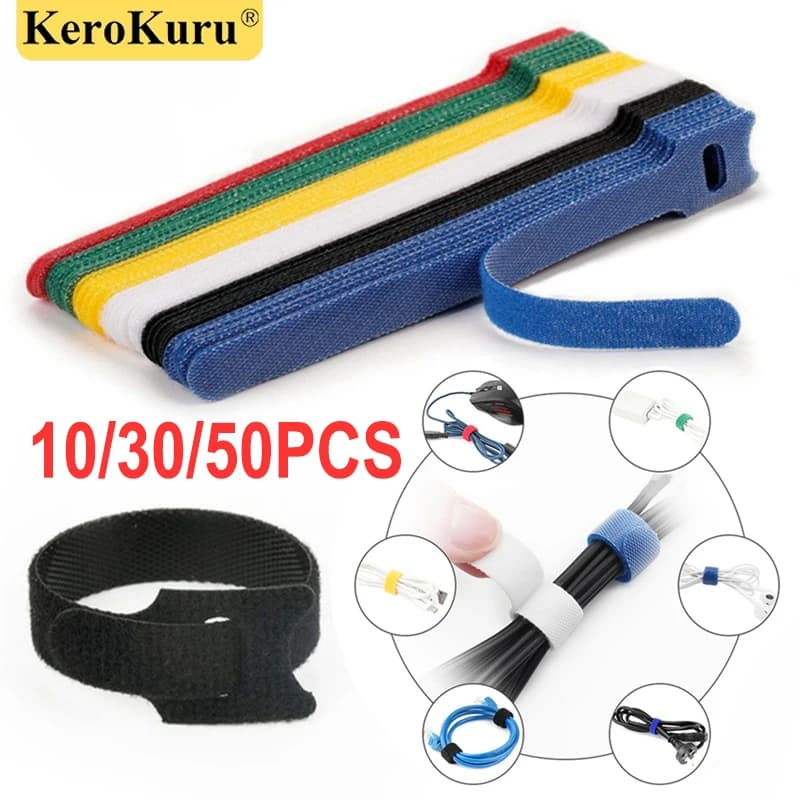 Kerokuru Cable Organizer Cable Management Cable Winding Protection for Bands Accessories for Phones Cable Organizer