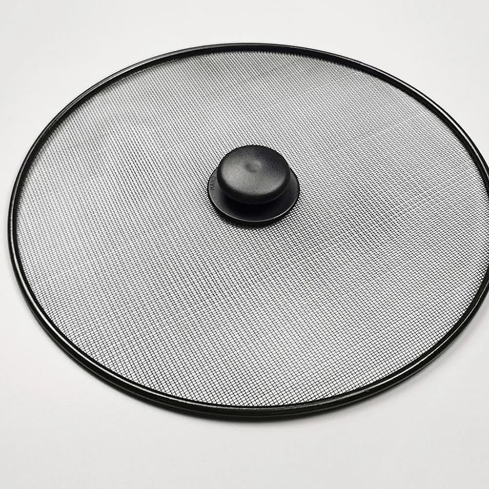 2 Pieces Protection Anti-Schools in Stainless Steel Network for Pail, Anti-Sketch for Oil, Kitchen Tools, Protective Cover