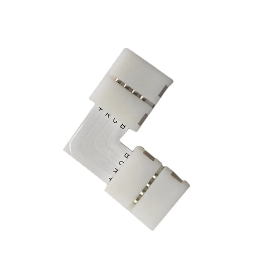 20Pcs Solderless Terminal Connector Rgb LED Strip Connector Quick Adaptor Seven-Color Light Strip Connection Professional Kit