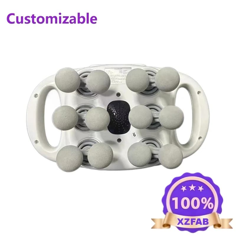 Multi-head fascia gun full body massager waist back legs