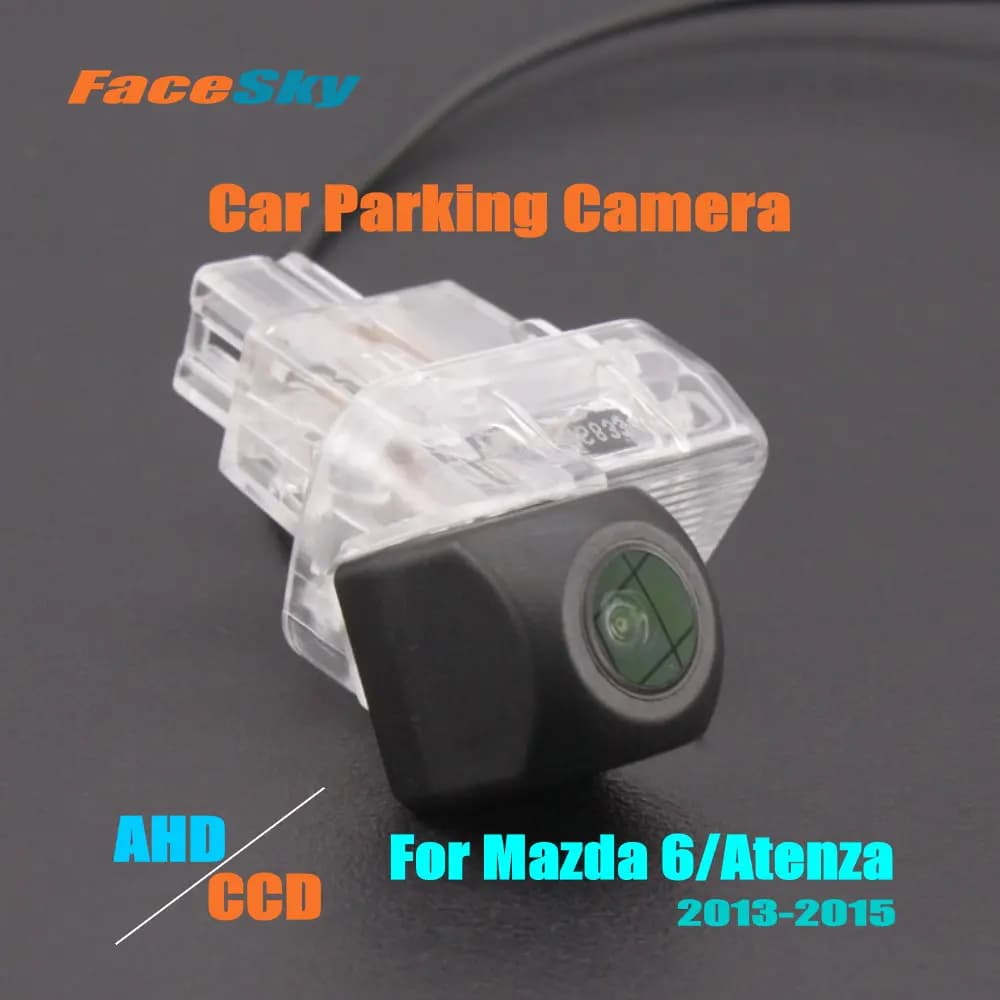 Per Mazda 6 Berlina/Atenza Wagon GJ/Grand Touring 2013-2015 Telecamera di parcheggio per auto Telecamera posteriore AHD/CCD 1080P Dash Kit