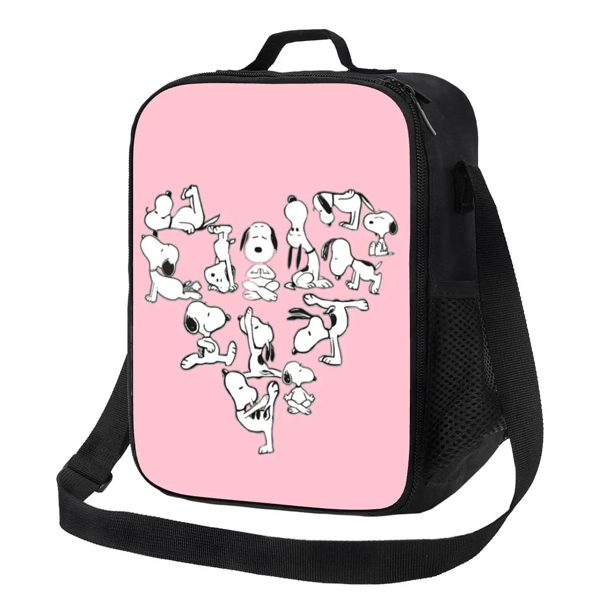 Borsa Termica Animata Personalizzata S-snoopys, Borsa Portatile per Pranzo, per Campeggio, Viaggi, Contenitore per Alimenti Bento
