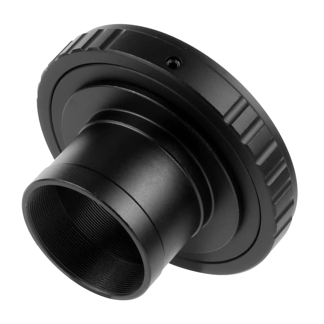 Adattatore per obiettivo Anello a T da 1,25 pollici Set di montaggio per obiettivo Accessorio per fotocamera reflex per microscopio telescopio Canon EOS Nikon Olympus Sony Pentax