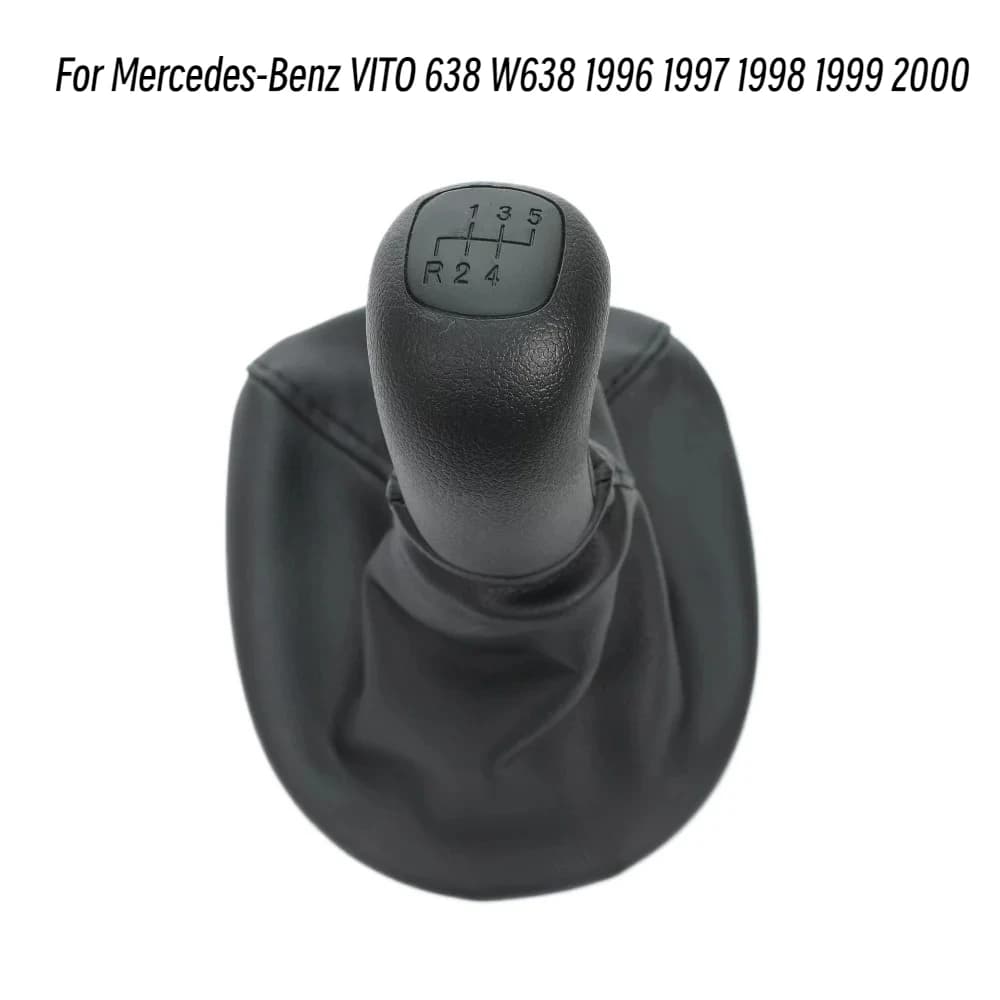 For Mercedes Benz VITO W638 1996-2000 Gear Shift Knob with Lever Shifter Gaiter Boot Cover Car Styling
