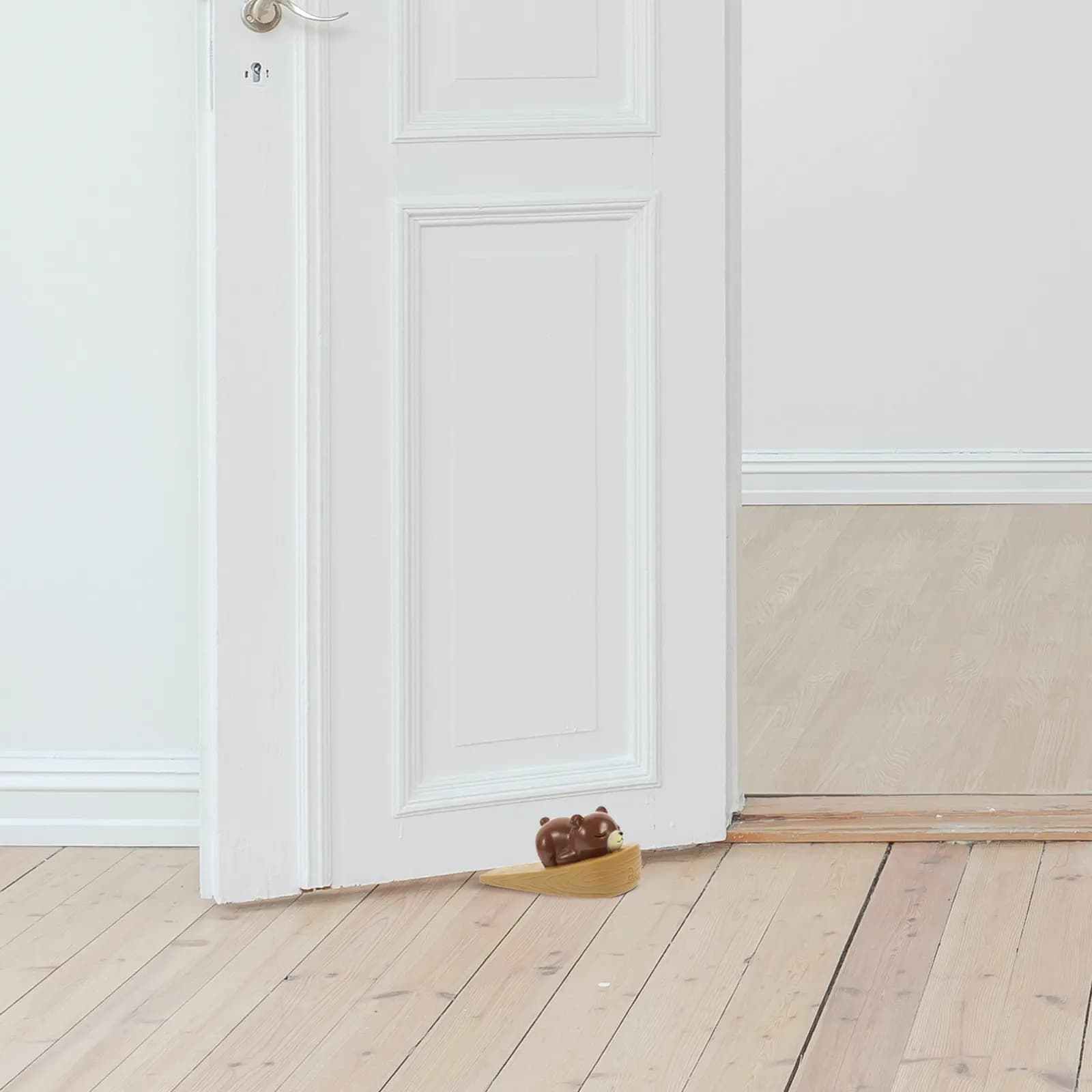 Creative Animal Designed Door Wedge Stopper Non-Skid Vinyl Door Stop Protector for Home Safety Baby Toddler Finger Protection
