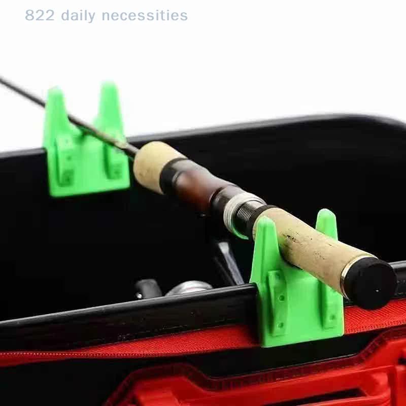 2Sets Portable Bucket Rod Holders for Fishing Safe Fishing Rod Racks - Ideal for Enthusiasts And Beginners