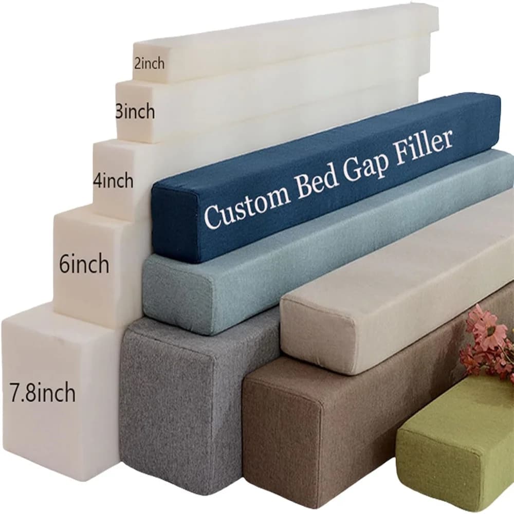 Gap Filler per materasso Gap tra materasso Prolunga per letto Cuscino per testiera Testiera chiusa e cuscino per letto a parete Cuscino per divano