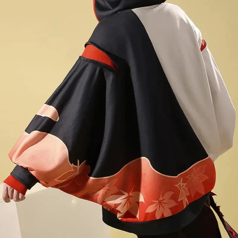 Game Genshin Impact Kaedehara Kazuha Doujin Cosplay Costume Casual Men Loose 3D Printing Sweatshirt Fashion Winter Hoodie