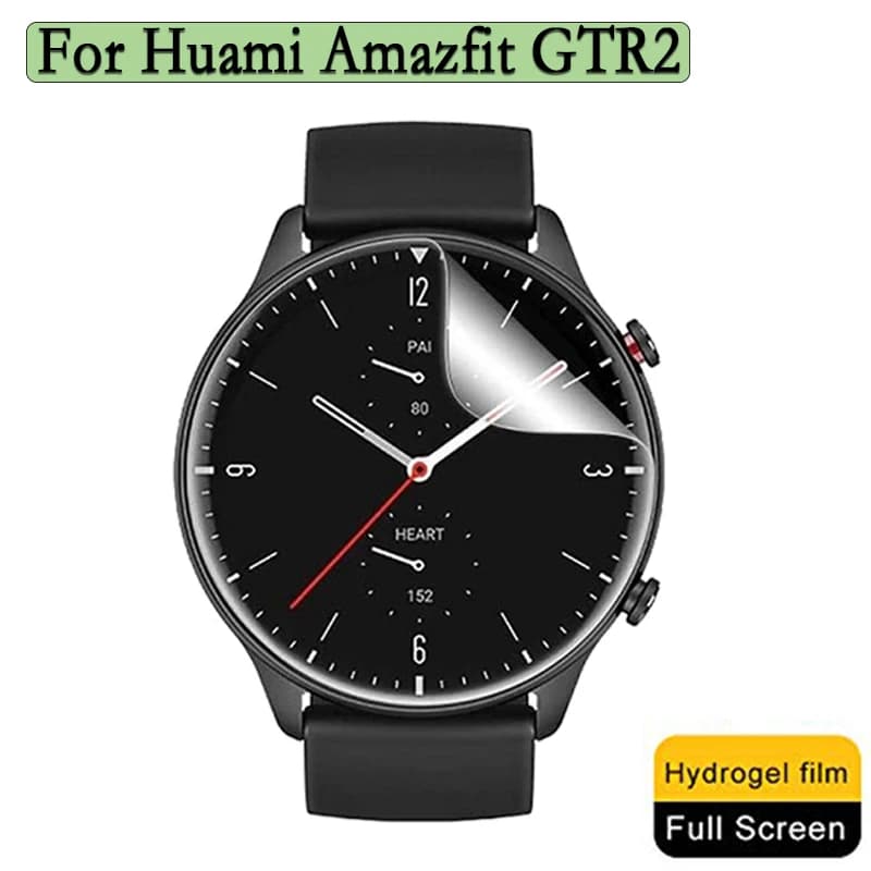 3/6 ultra-thin transparent hydrogel film for Huami Amazfit GTR 2 Sport Smart Watch protective film