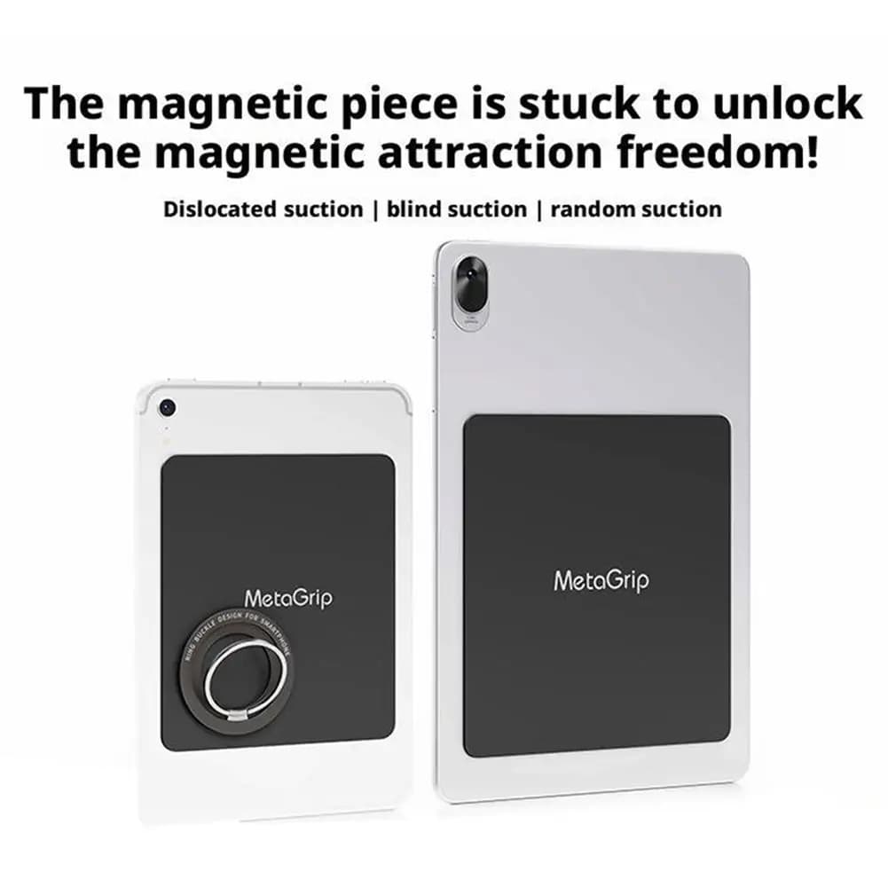 Universal Magnetic Adhesive Stand Plate For IPad/Tablet Hands-Free Holder With Strong Sticky For Reading, Watching And Drawing