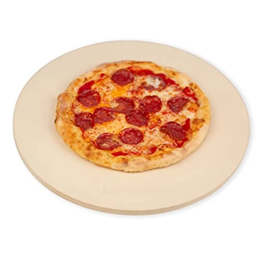 Pietra per Pizza Rotonda da 16 Pollici per Griglia e Forno, Grande Pietra in Cordierite per Cuocere il Pane, Sicura per Cucinare, Circolare, per Griglia 16