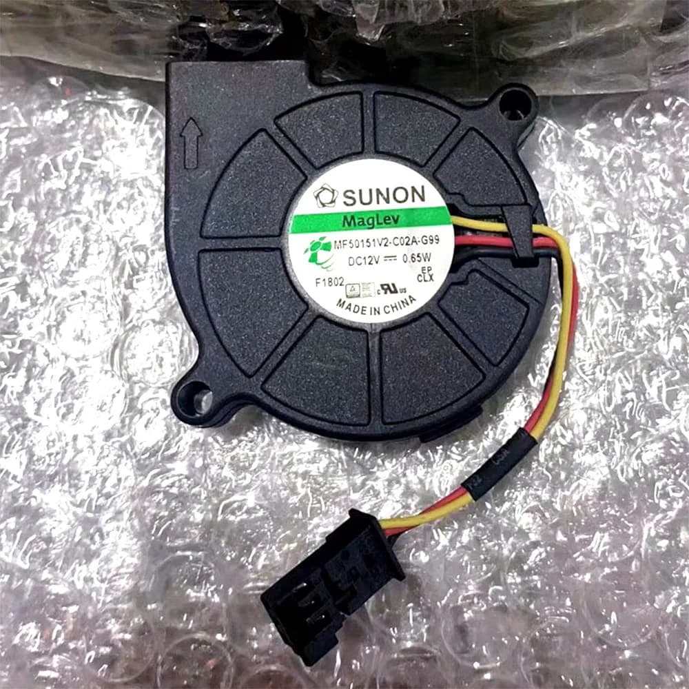MF50151V2-C02A-G99 FL 512002 Fan Cooling Fan Cooling Fan 12V 0.65W 5cm Car 750i G05 G06 G07 Deodorant Glove for Environments Perfume distributor