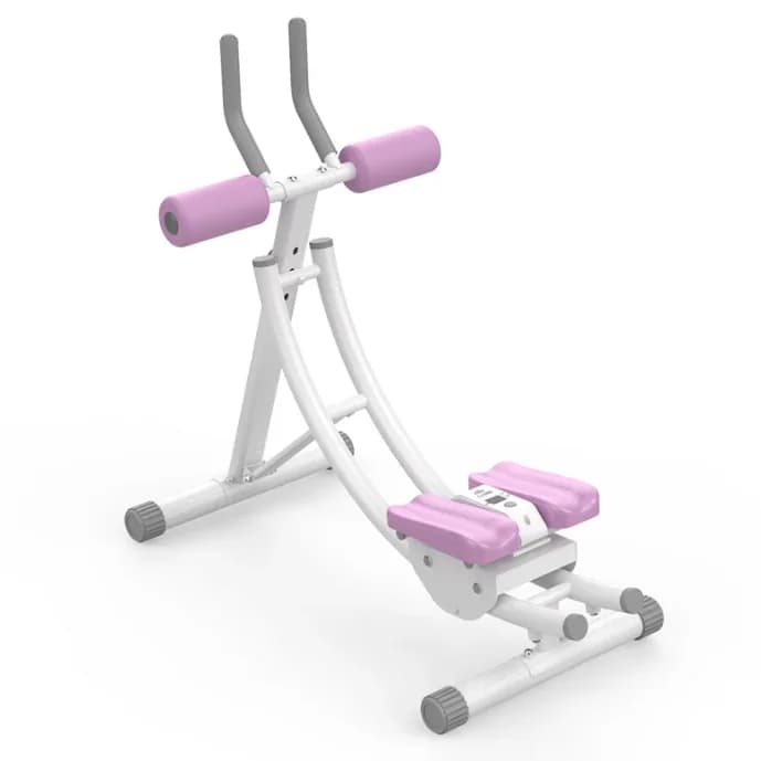 -Adjustable, folding home gym fitness equipment for training with Ab roller, for home use