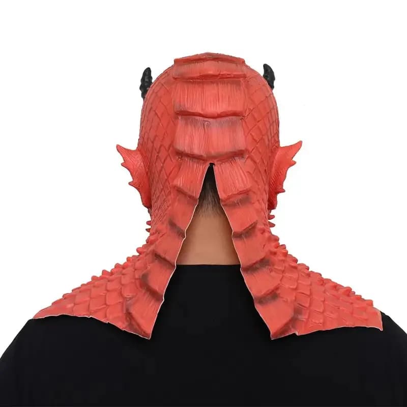 2025 aaa Diablo Cosplay Gioco di Halloween Boss King Of Lies Belial Berry Air Demon Maschera in lattice Copricapo Guanti Accessorio