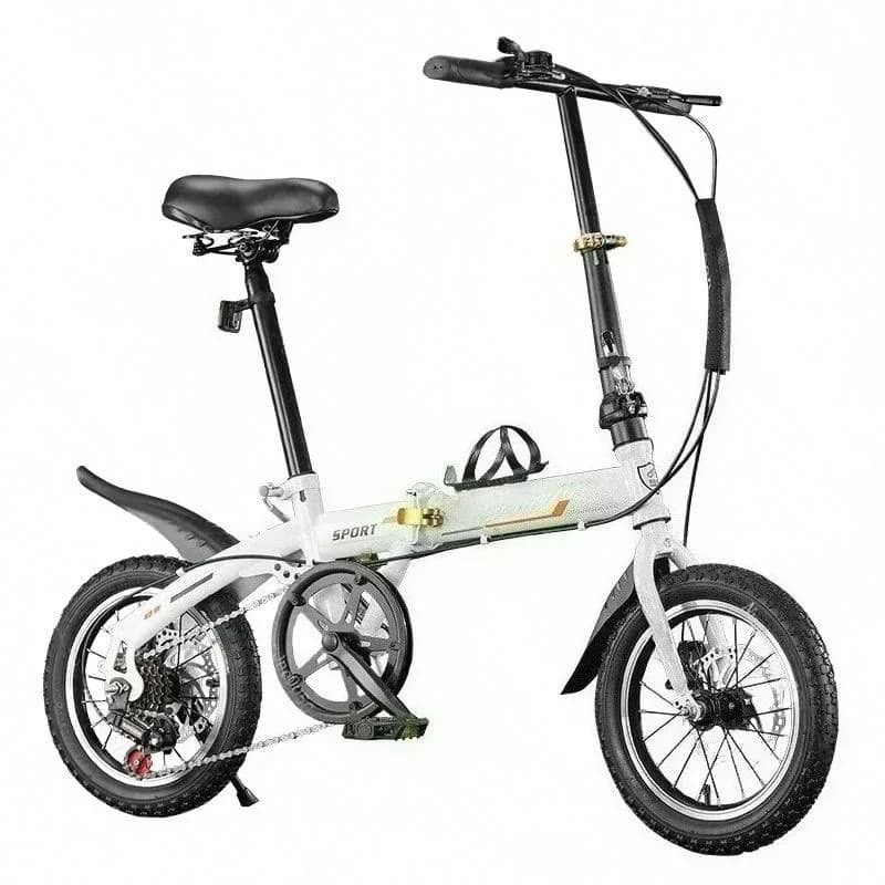 14 Inch 16 Inch Mini Folding Bike Small Wheel Bicycle for Adults Kids Portable Compact Single Speed Student Campus Bike