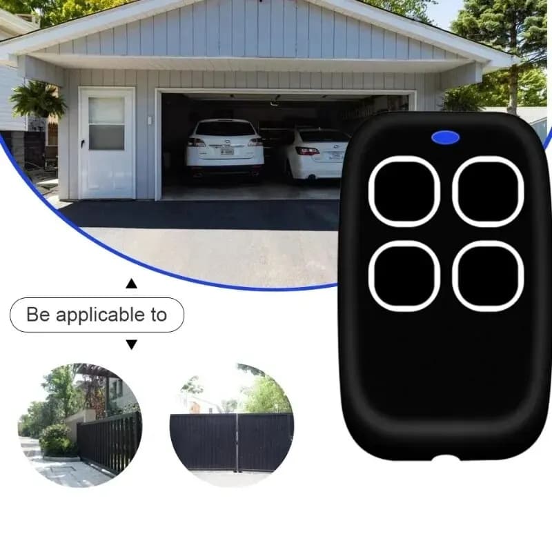 Duplicatore telecomando porta garage 433 MHz 433,92 MHz Codice Grabber Clone Cancello Chiave Fob Comando Trasmettitore manuale