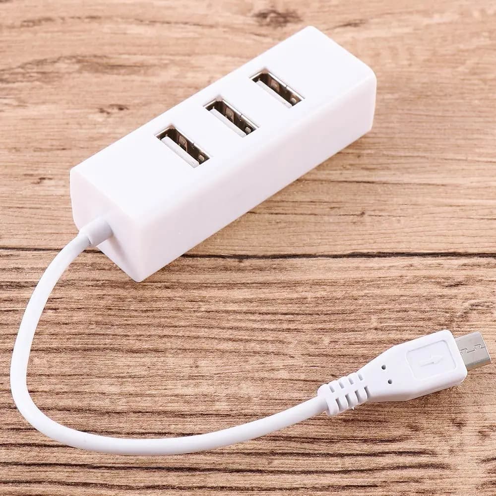 Multi-function Universal 4 Ports OTG Hub Micro USB Converter Adapter Charging Cable Extension Cable