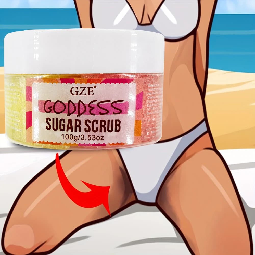 Sugar Scrub for the body of the dea-Scrub exfoliating for care of the skin-Scrub moisturizing for body polish for skin, Cellulite, dead skin