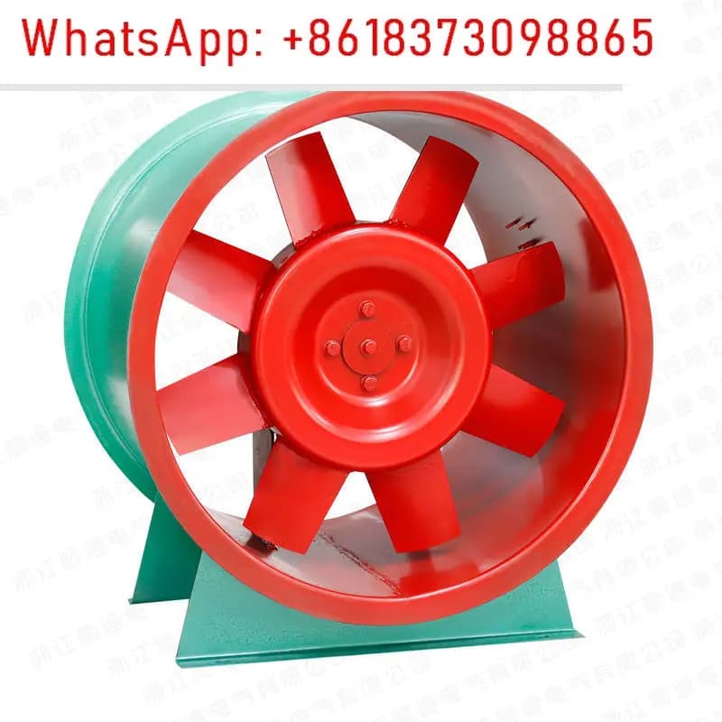 Ventilatore a flusso misto SWF, vecchia medaglia d'oro, scarico a basso rumore scarico di fumo a flusso obliquo a flusso misto