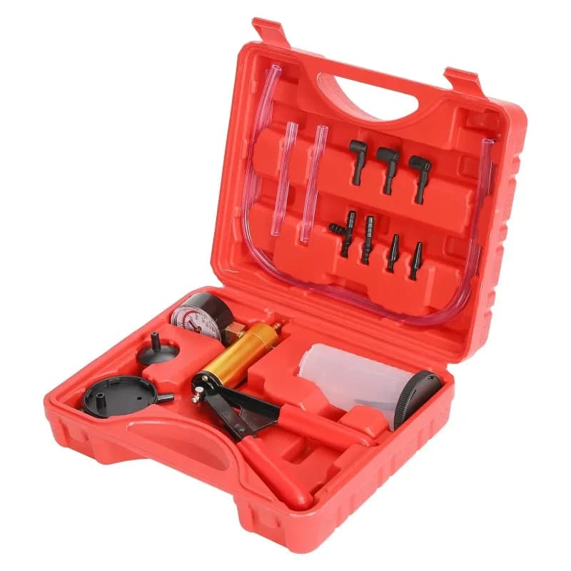 NUOVA Pompa Manuale a Vuoto per Auto, Portatile e Resistente, per Test e Riparazione Sistemi Frenanti, PCV, BARO, SDV
