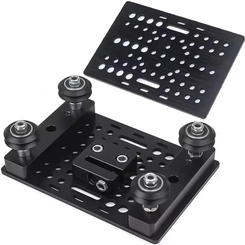 Openbuilds V-Slot Gantry Plate Universal 20-80mm Aluminum for CNC Router 3D Printer Precise Linear Rails Accessory