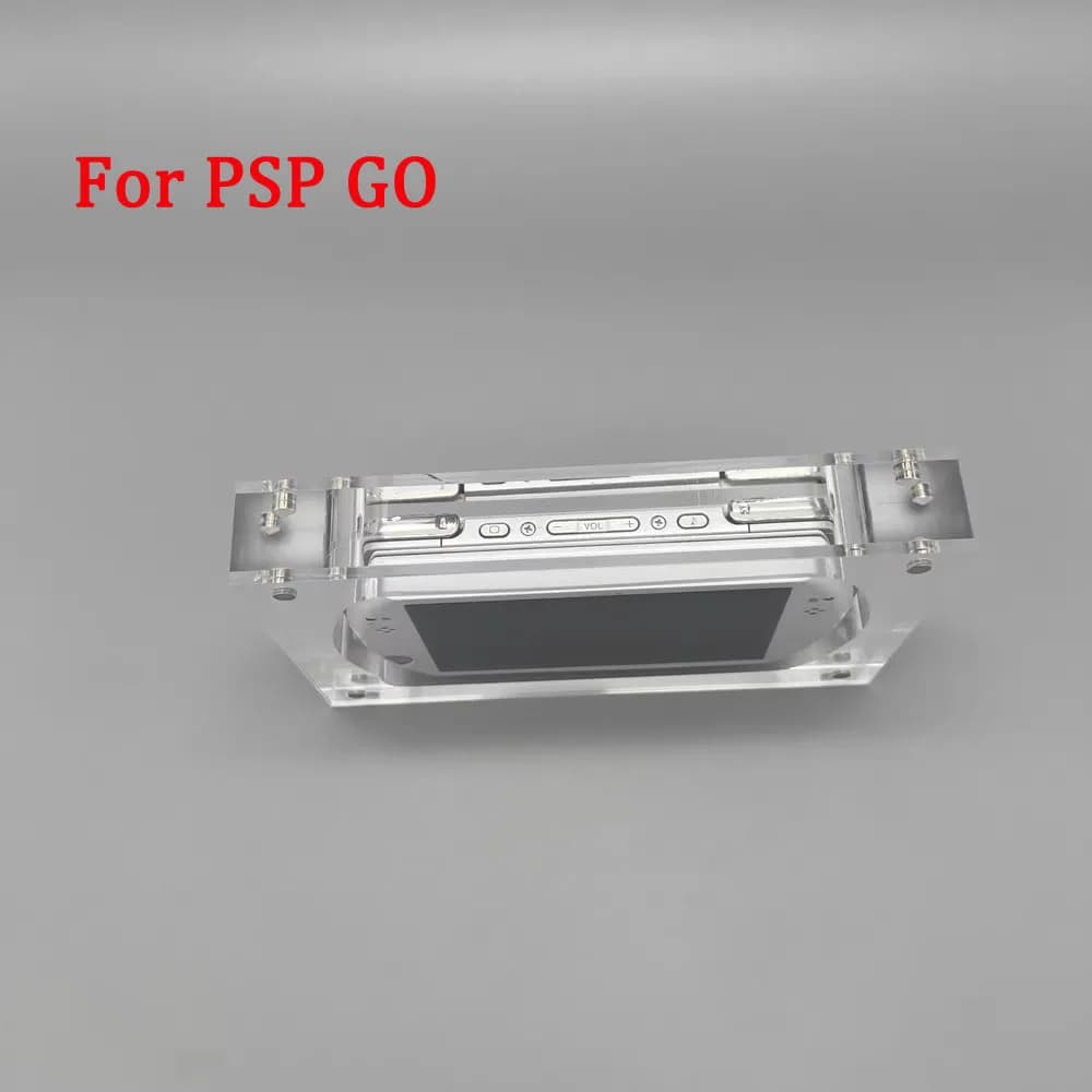 Per PlayStation scatola di immagazzinaggio della Console della scatola di visualizzazione della copertura di aspirazione magnetica acrilica trasparente portatile per la console di gioco PSP GO shel