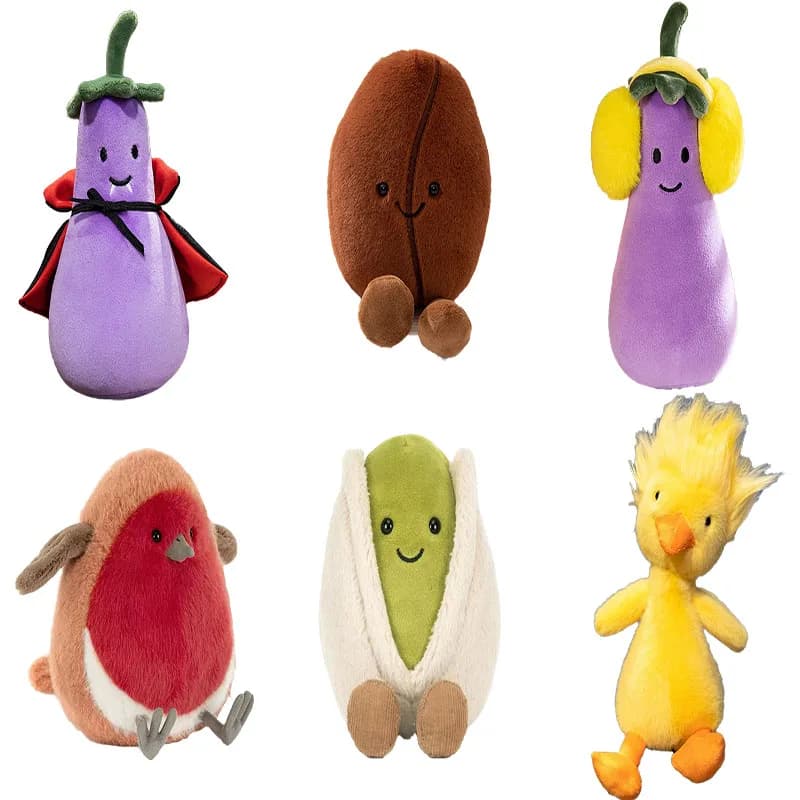 Pistacchio Nut Plushies Bella chicchi di caffè farciti Pistacchio Doll Soggiorno Decorazione Famiglia Simpatico peluche Regalo di compleanno