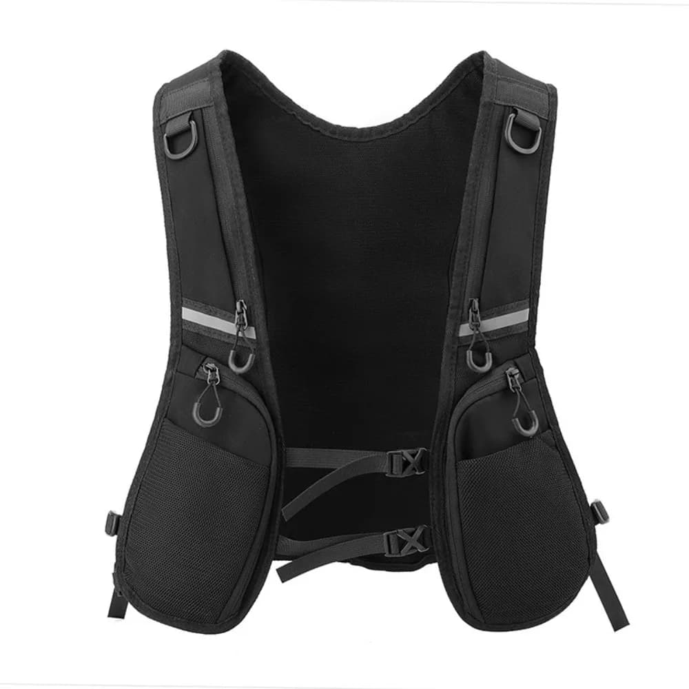 Waterproof Reflective Running Vest, Multifunctional Adjustable Hydrating Bag, Breathable and Practical