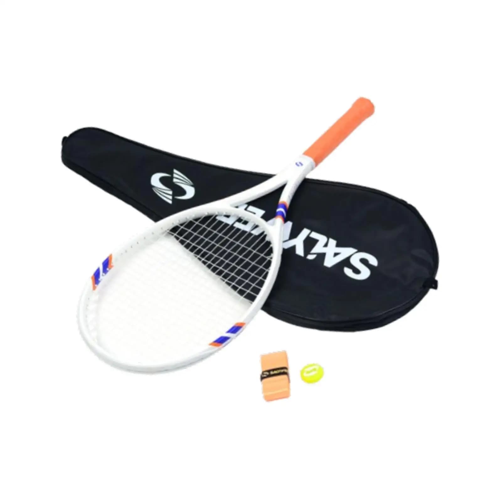 Tennis rack with carrying bag, comfortable and non-slip handle, light training equipment, beach competitions and park