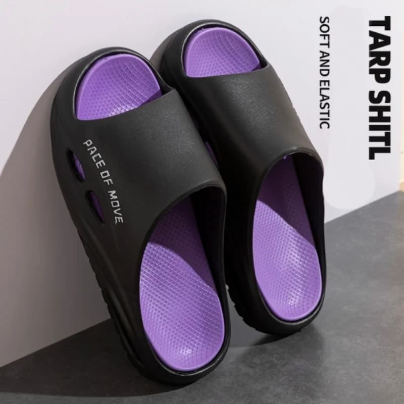 Men's and Women's Professional Design Large Size Eva Slippers Trendyy Student Couple Slippers Outdoor Wear Non-Slip Slippers Wom
