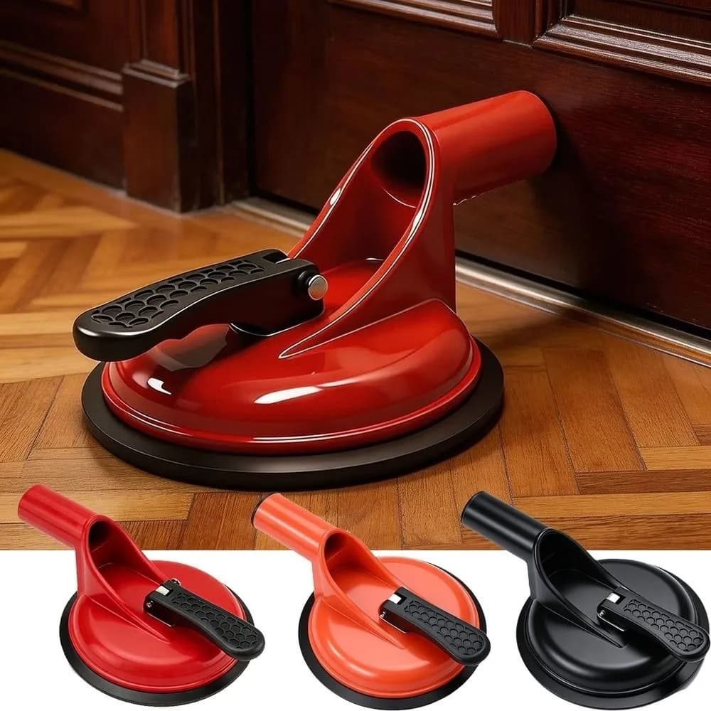 Punch-Free Portable Suction Cup Door Stopper Suction Cup High Strength Door Reinforcement Tool Reliable Easy Installation