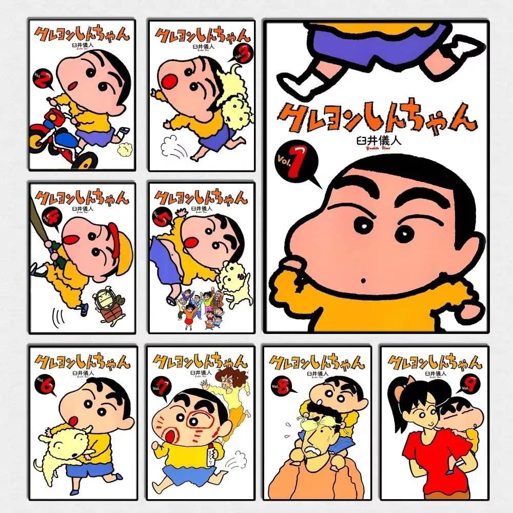 Diamond Painting Japanese Anime Crayon Manga S-Shin-chan Mosaic Handmade Artwork Exquisite Gift Home Decor