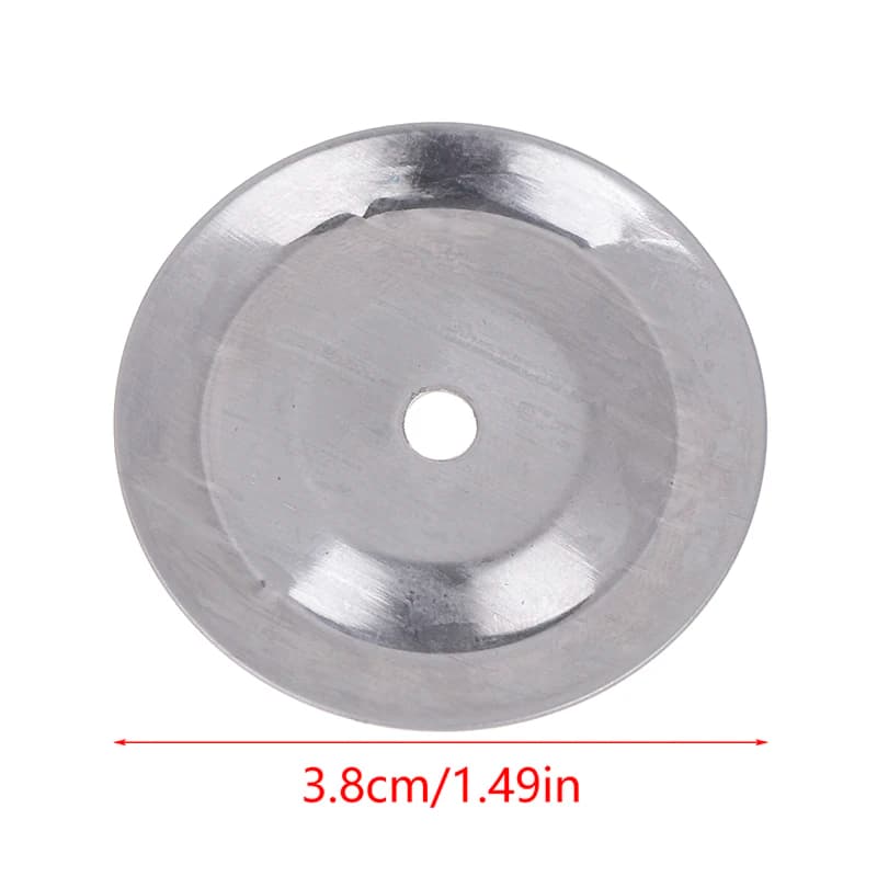 50 pz Tamburello Campana Anello Jingle Bell In Acciaio Inox Per Campana Chiesa Tamburo Rullante Tamburello Anello Jingle Effetto