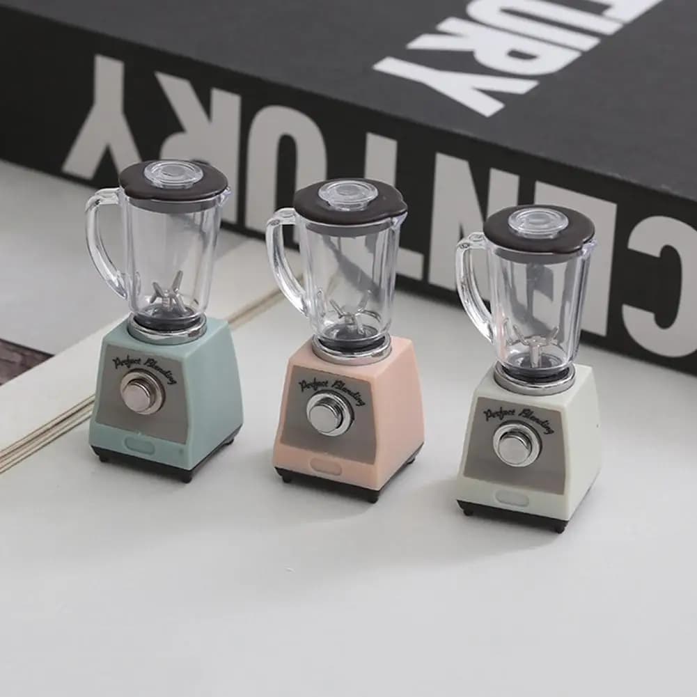 1Set 1:12 Balance in Miniature Spremiagrumi Frullatore Casa delle Bambole Mini Model In Miniature Food Game Spremiagrumi Coffee Machine Simulation Model