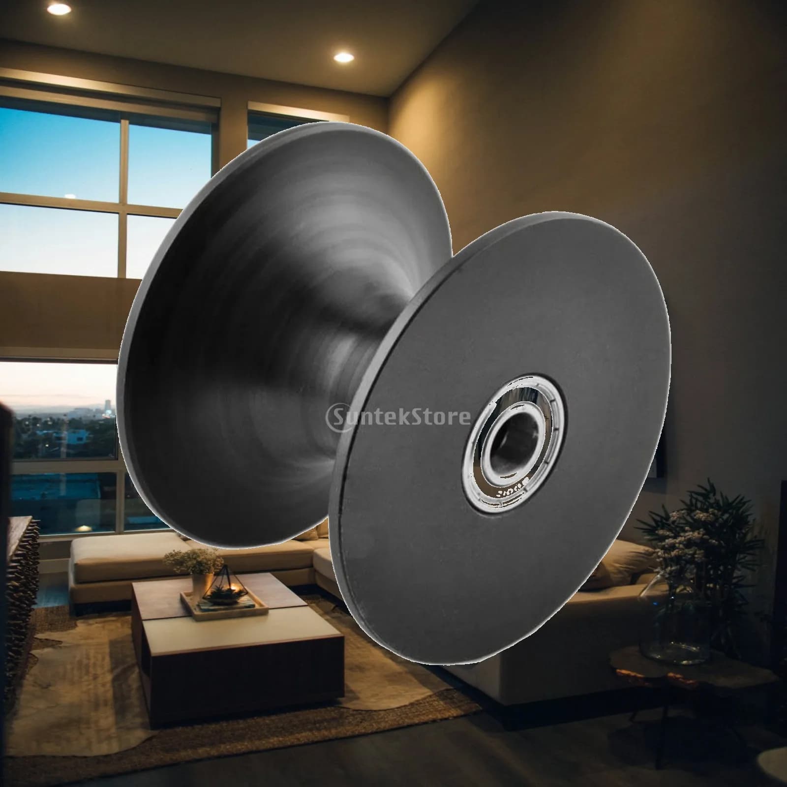 Heavy Duty Boat Anchor Pulley Wheel with Metal Bearing Insert for Marine Rope Line Smooth Movement