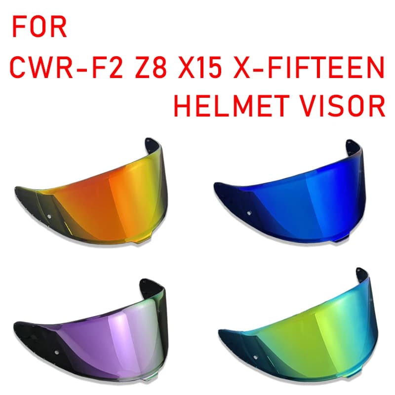 Visiera per Casco SHOEI Z8 NXR2 RF1400 RF-1400 CWR-F2 CWR-F2R X15 X-Fifteen X-SPR Pro, Protezione Solare e Antivento, Ricambi per Casco