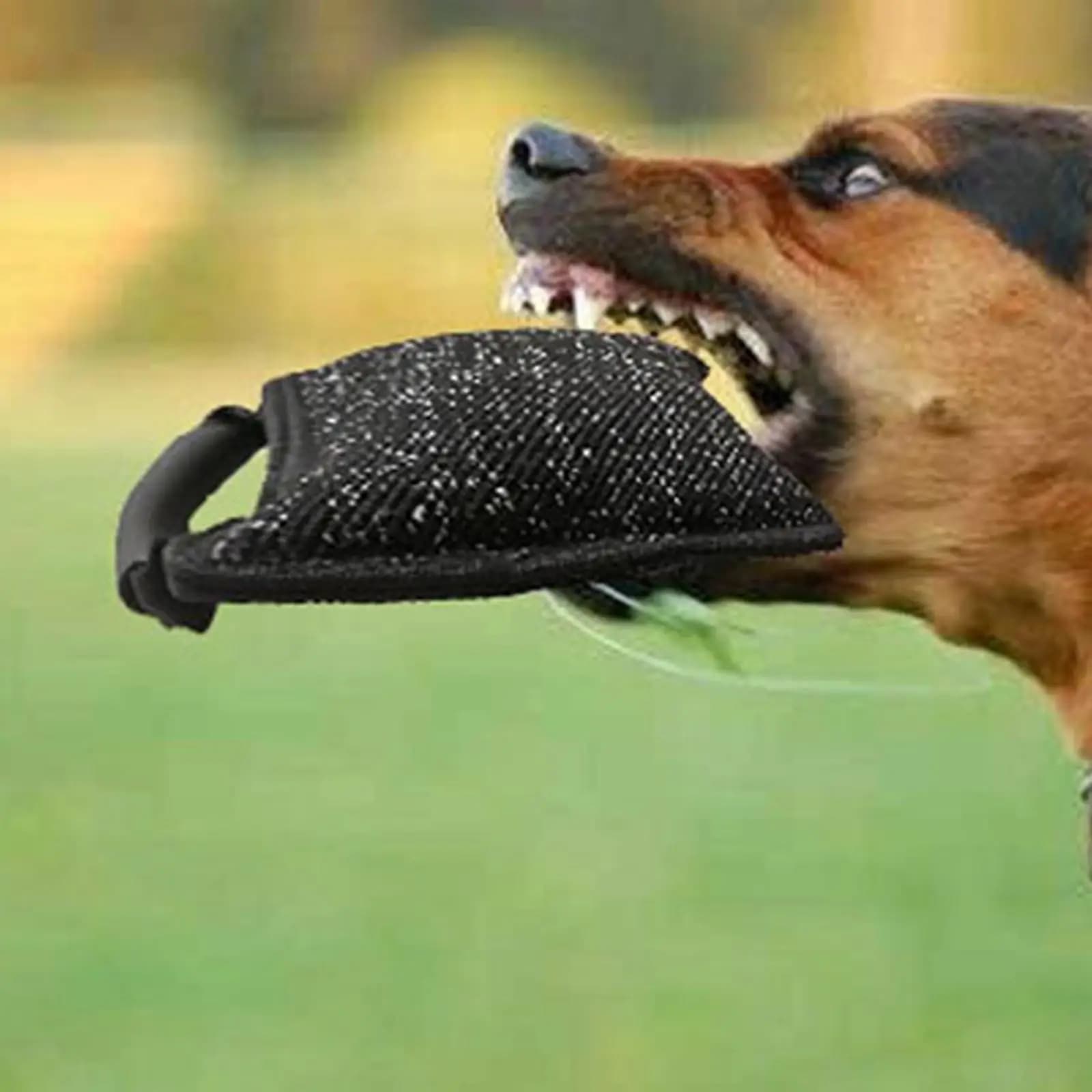 Durable Pillow, Tug Toy Biting Trainer with Handles Training Interactive Training Supplies for Small Medium Large Dogs
