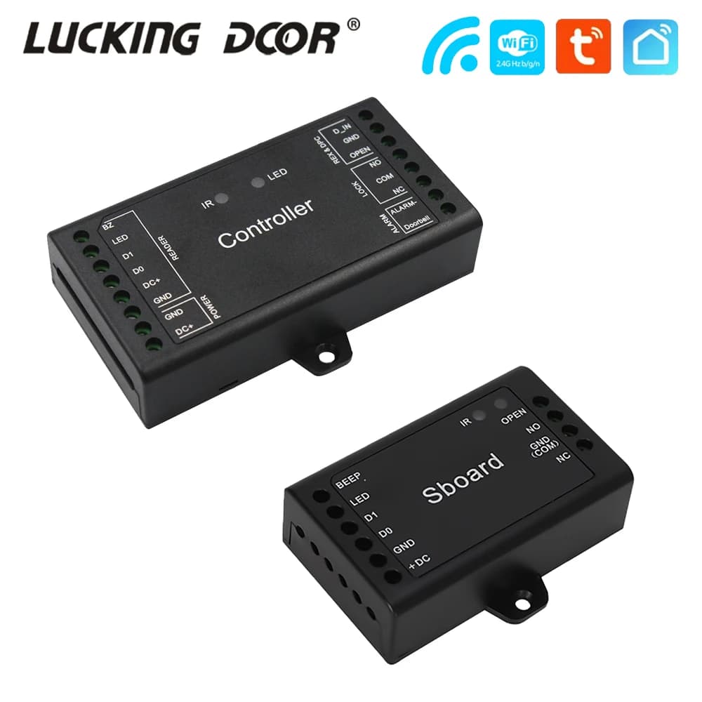 4G 5G WiFi Tuya App Sboard Mini porta singola telecomando scheda di controllo accessi pannello Wiegand 26 44 bit ingresso nuovo nel controller
