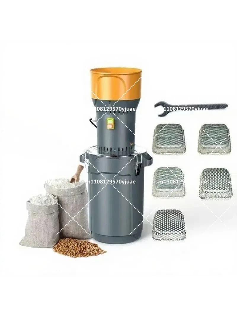 300kg/h Poultry Feed Hammer Mill with Mixer, Chicken Feed Crusher and Blender Machine for Animal Feed Grinding