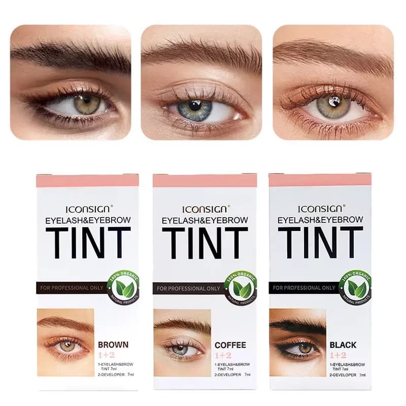Professional Eyebrow Tint 15 minutes Quick Tinta Easy Tincture Gel Enhancer Mascara Lash Lifiting Kit Eye Makeup Tools