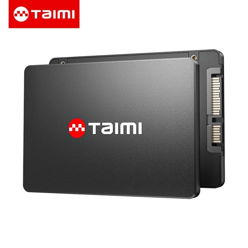 Taimi SSD Interno SATA III da 2,5 Pollici - Fino a 550MB/s, 3D NAND TLC, Aggiornamento di Archiviazione ad Alta Velocità per PC