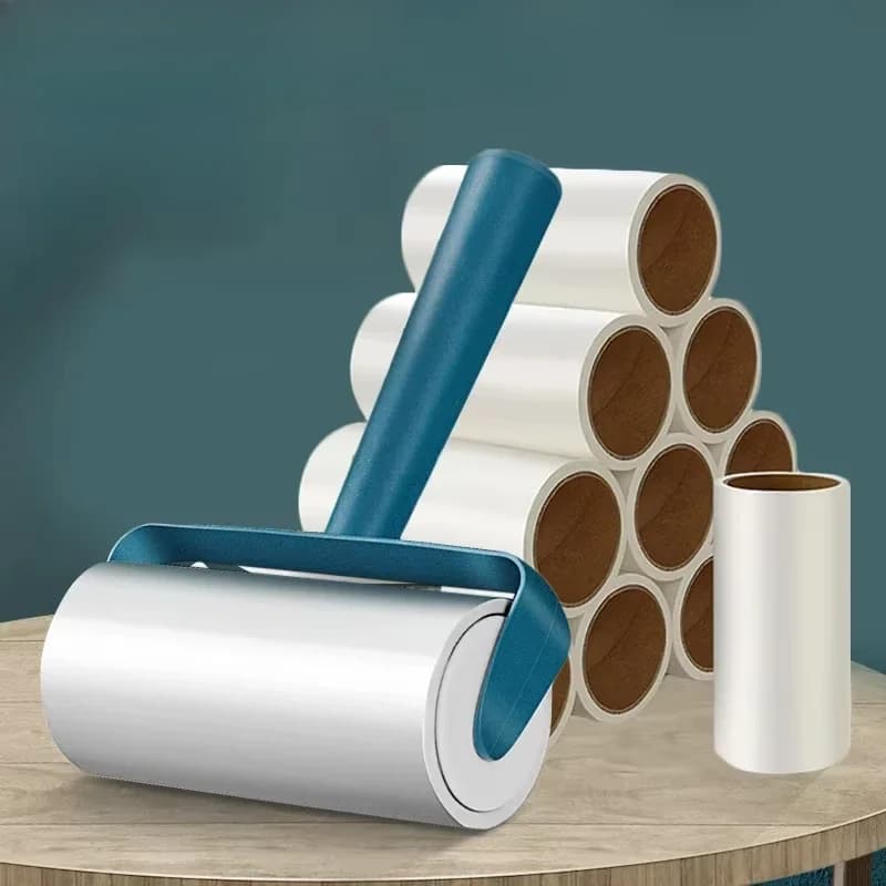 1pc Pet Hair Remover Clothes Cleaning Brush Household Cleaning Tool New Tearable Roll Paper Sticky Roller Brush Plush Razor
