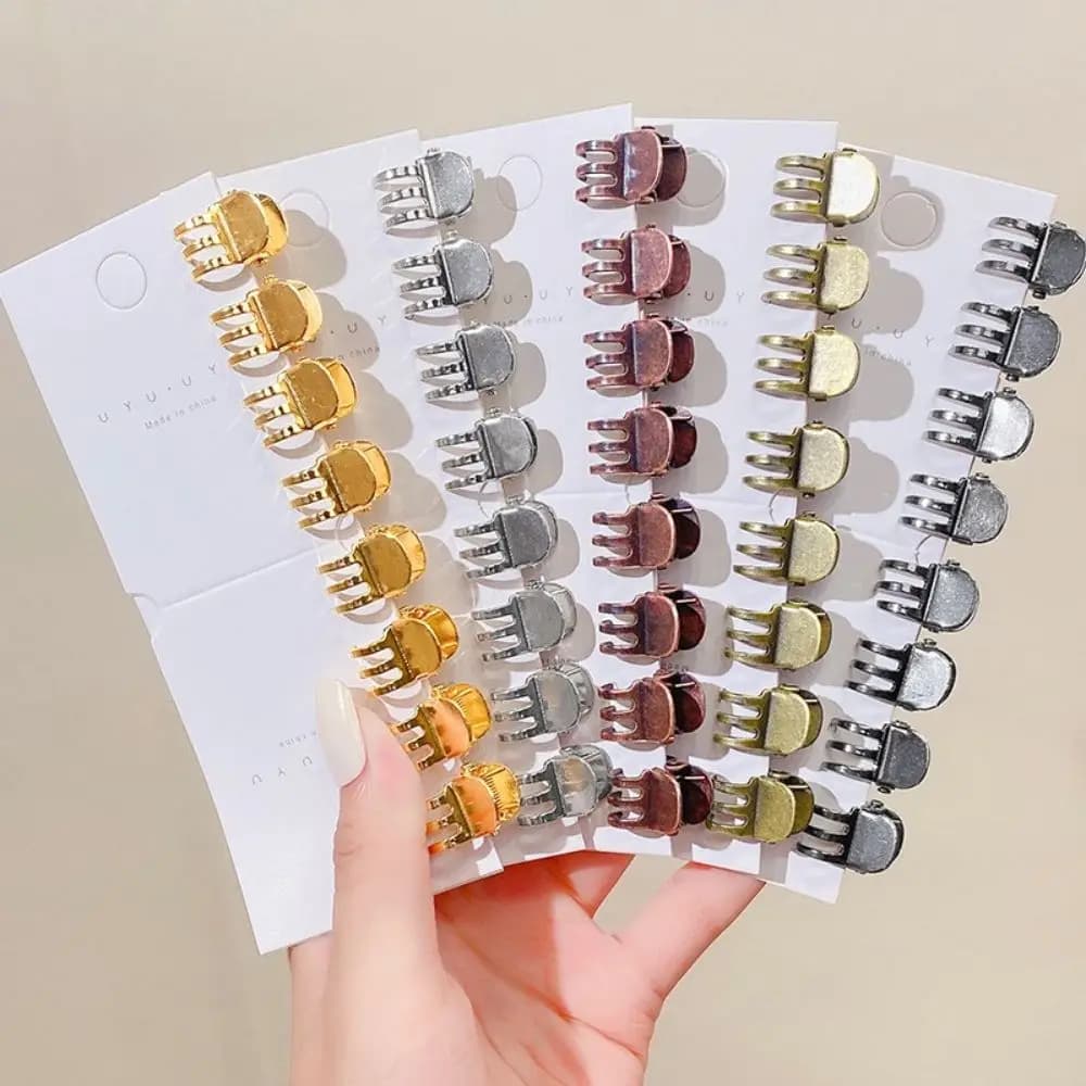 5pcs/lot Girls Hair Accessories Headress Hair Styling Tool Women Hairpins Mini Hair Clamp Korean Style Barrette Side Bangs Clip