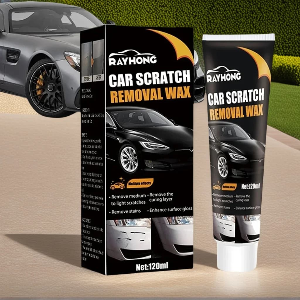 ​ ​ Restauratore di vernice per lucidatura per auto da 120 ml con cera lucida impermeabile e riparazione antigraffio per vernice per auto anti-UV ​ ​