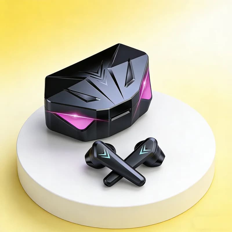 Gaming X15 TWS Wireless Bluetooth speakers with Microphone, Audio Bass and Sound Positioning, Music Stereo 9D