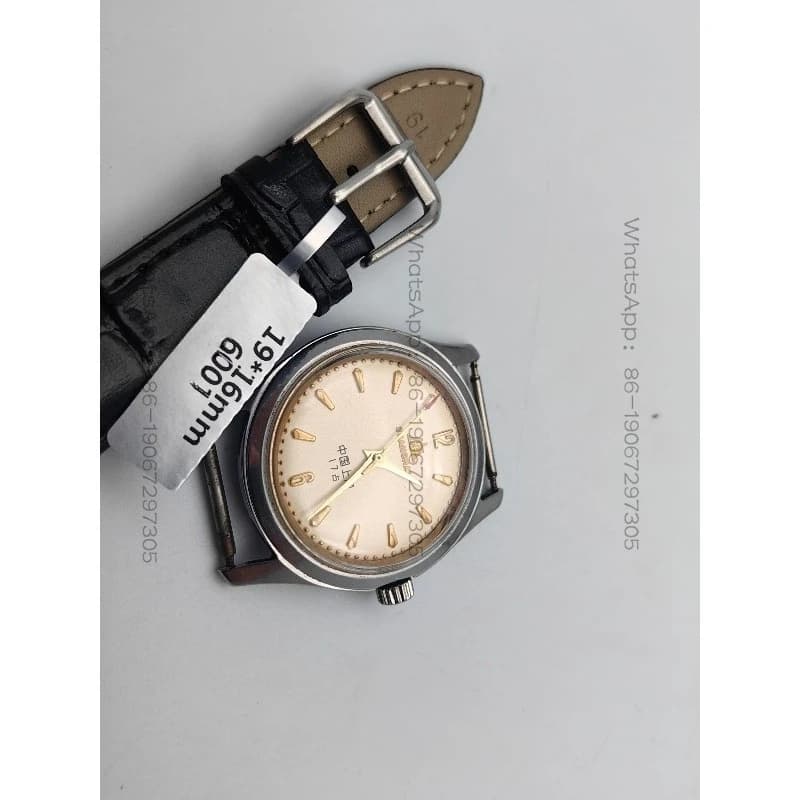 Orologio domestico vecchio Shanghai Manuale 581 Movimento meccanico superiore Retro 36mm Rodin Pendolo
