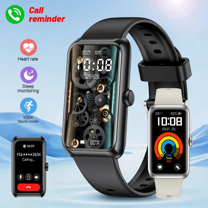 LIGE 2025 New Bluetooth Smartwatch Men Women Call Reminder Fitness Health Tracker Bracelet 1.47" HD Smart Watch For Android IOS